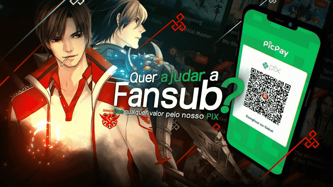 Gosta de nossa tradução, mas quer ajudar com algum valor para a fansub? Doe por meio do PiX!
