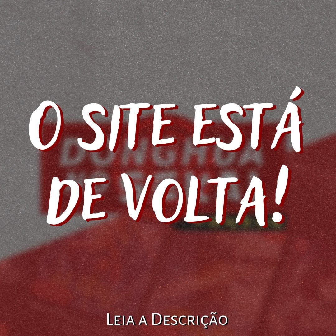 Site está de volta!